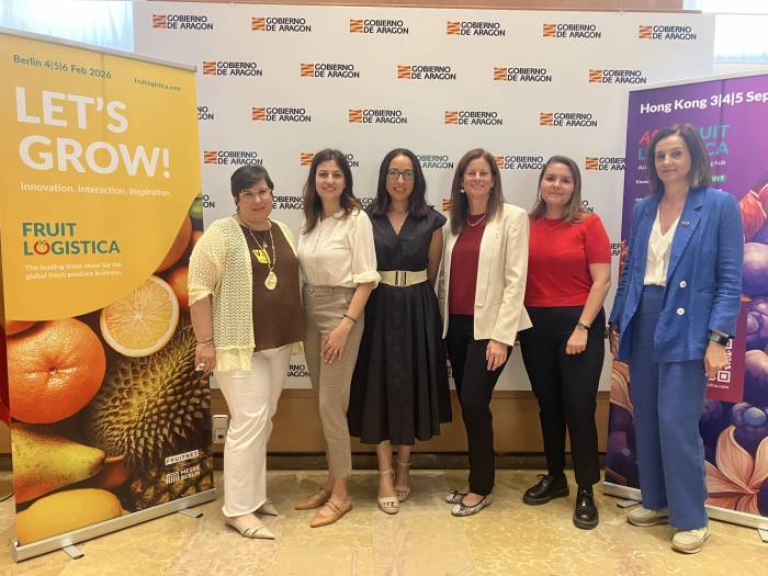 Aragón impulsa la exportación agroalimentaria con una jornada junto a FRUIT LOGISTICA en Zaragoza
