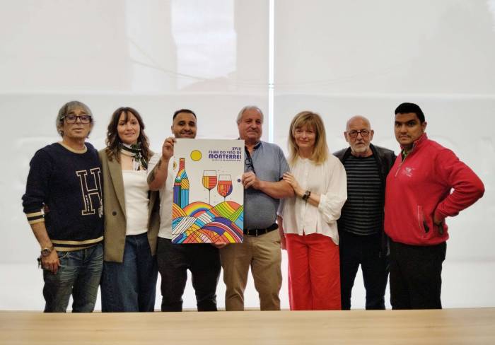 Ángel Ligero firma el cartel de la Feira do Viño de Monterrei 2025 tras ganar el concurso entre 56 propuestas