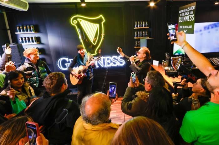Guinness inaugura en Madrid la Guinness House durante la Semana de Irlanda