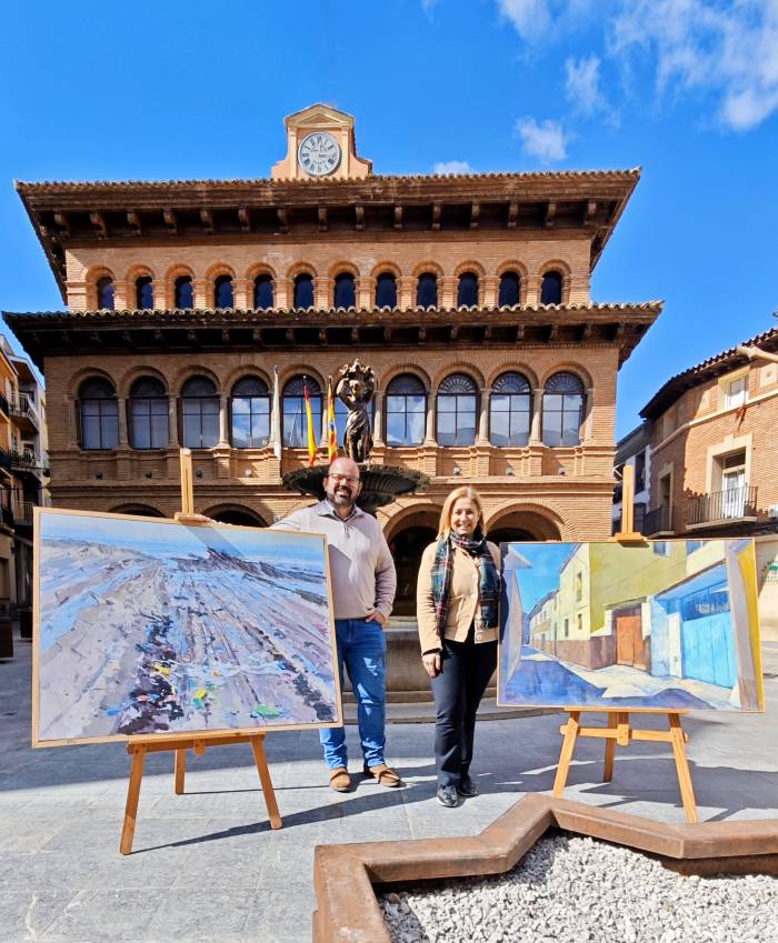 Cariñena celebra el 17º Concurso de Pintura en el marco de su designación como Ciudad Europea del Vino