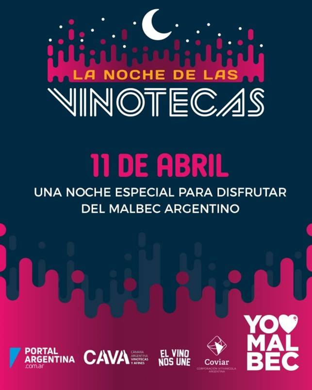 La Noche de las Vinotecas 2025 celebrará el Malbec en toda Argentina