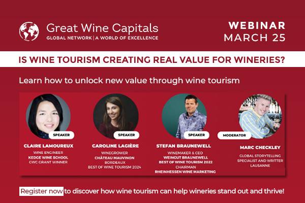 Webinar analizará el impacto del turismo del vino en bodegas independientes