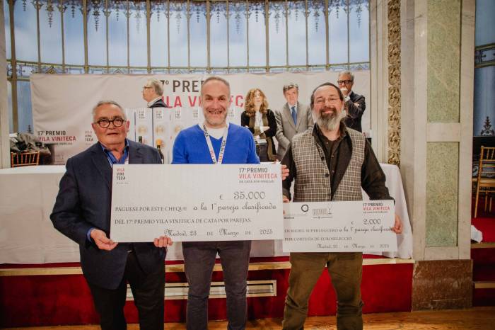 Maxime France y Pierre Citerne ganan el 17º Premio Vila Viniteca de Cata por Parejas