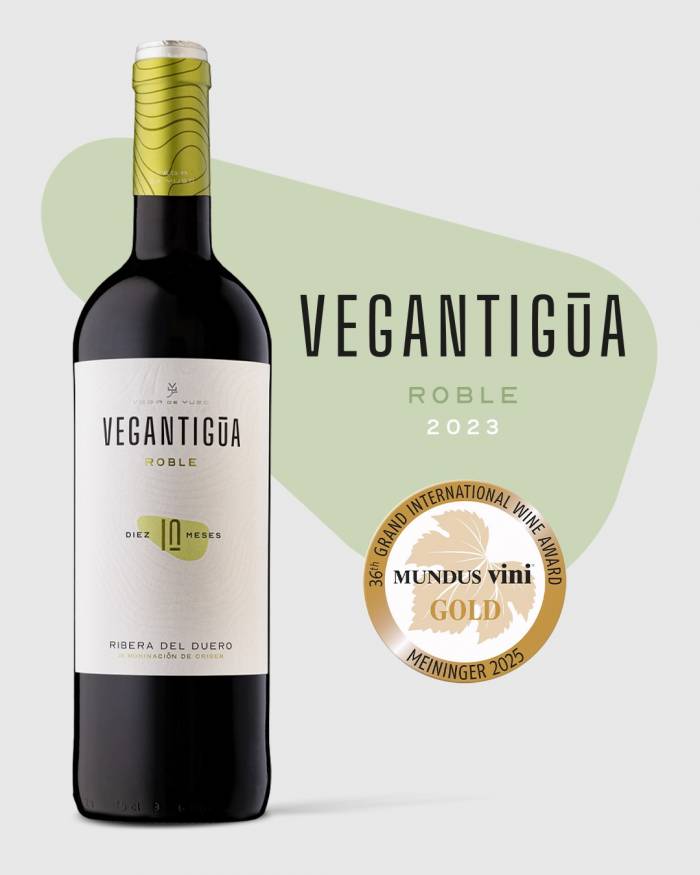 Vegantigua 2023 recibe Medalla de Oro en el concurso internacional Mundus Vini