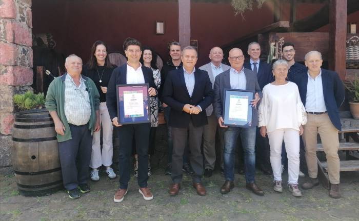 Bodegas Insulares Tenerife y Presas Ocampo, primeras de Canarias con el sello de sostenibilidad SWfCP