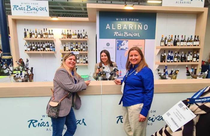 Rías Baixas refuerza su presencia en el mercado británico durante la London Wine Fair de Londres