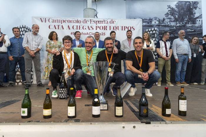 El equipo de Eduard Ros revalida el título en el Campeonato de España de Cata celebrado en Cambados