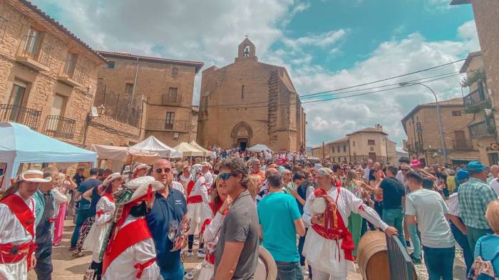 San Martín de Unx celebra la vigésima sexta edición del Día del Rosado con vino, patrimonio y sostenibilidad