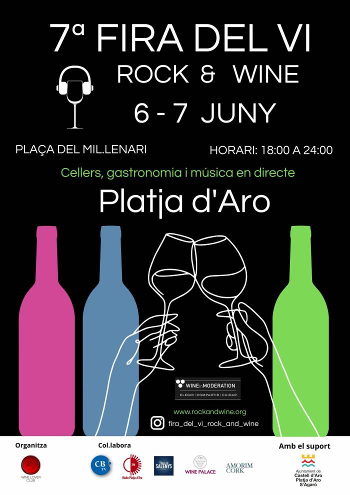 Rock & Wine reúne vino y música en Platja d’Aro con más de 30 bodegas y actividades sensoriales