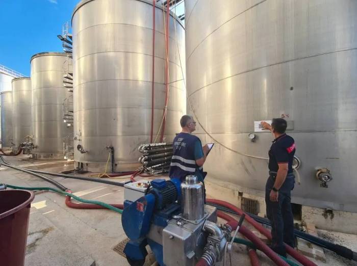 20,000 Liters of Aglianico del Vulture Wine Seized in Italy Over Labeling and Traceability Violations
