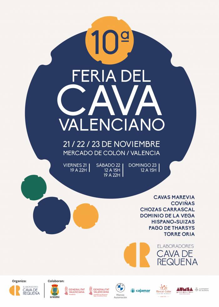 La Feria del Cava Valenciano celebra su décima edición en el Mercado de Colón de València