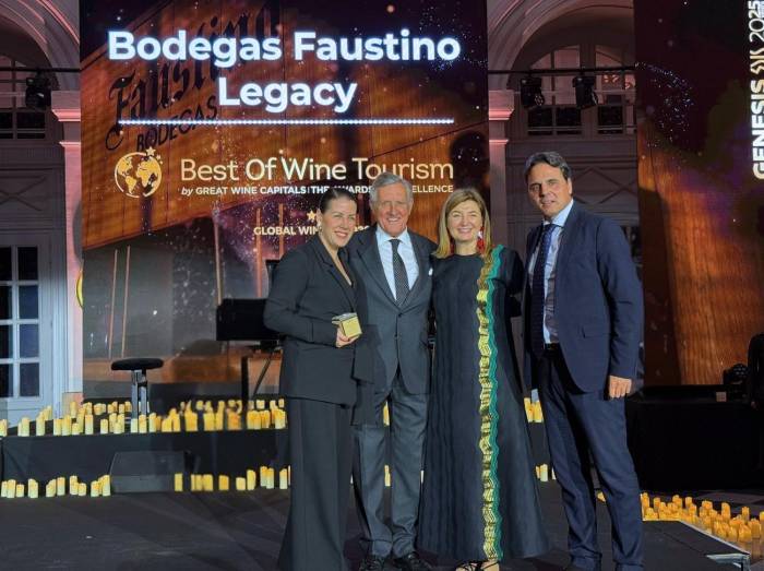 Bodegas Faustino logra el premio internacional Best Of Wine Tourism 2026 por su centro autosuficiente y sostenible
