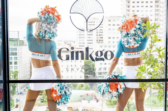 Ginkgo Sky Bar se convierte en el epicentro de los Miami Dolphins durante la semana del NFL Madrid Game
