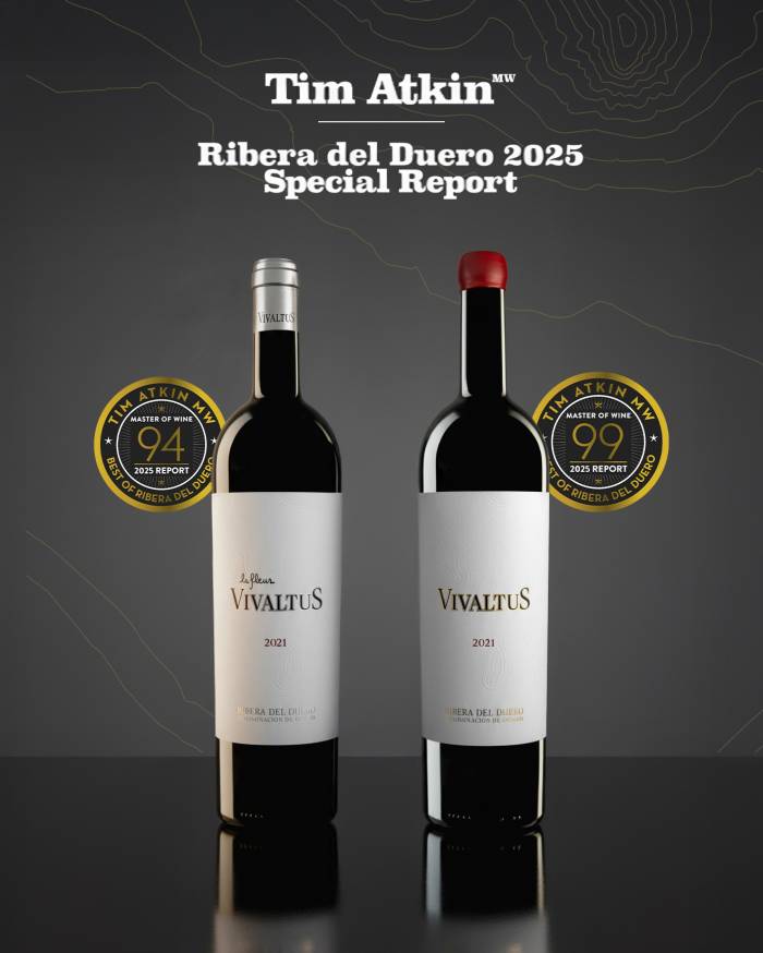 Vivaltus 2021 logra 99 puntos y se convierte en el mejor vino de la bodega según Tim Atkin