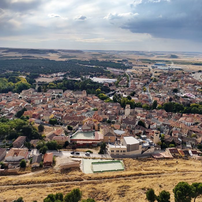 Vista desde el Castillo de Peñafiel