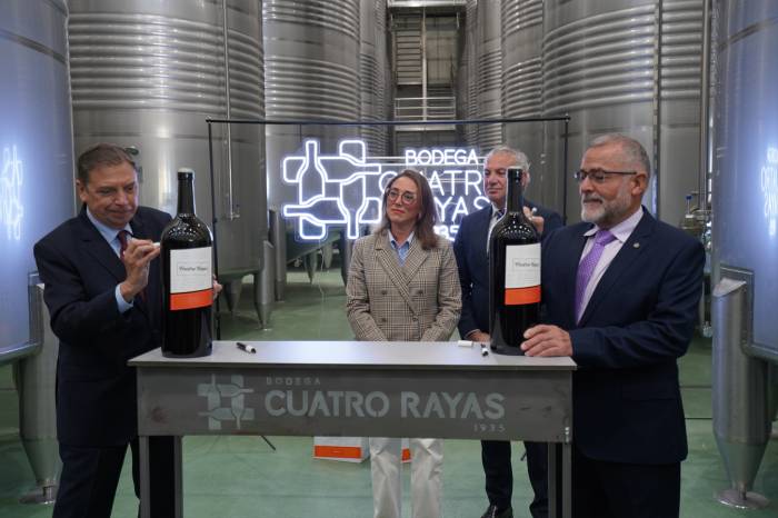 Cuatro Rayas invierte seis millones en una nueva bodega capaz de procesar 4 millones de litros de verdejo