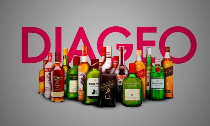 Diageo registra caída del 2.2% en ventas netas trimestrales por debilidad en China y menor consumo en EE. UU.