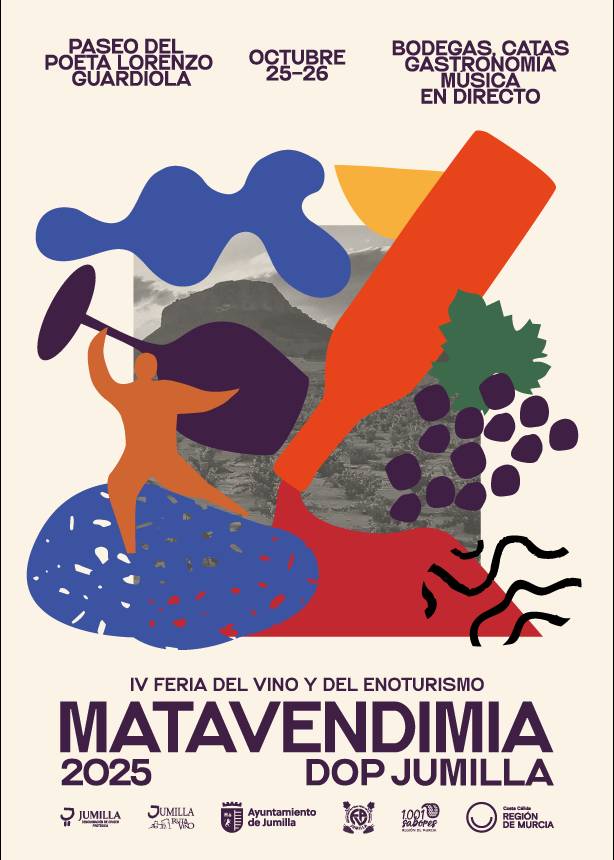 Matavendimia reunirá a más de 8.000 personas y 19 bodegas en Jumilla el 25 y 26 de octubre