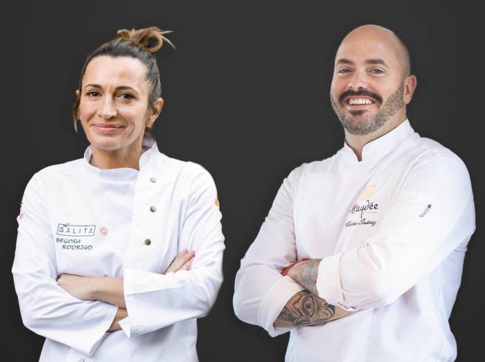 Un menú de 15 pasos une a Begoña Rodrigo y Víctor Suárez en Tenerife por 159 euros