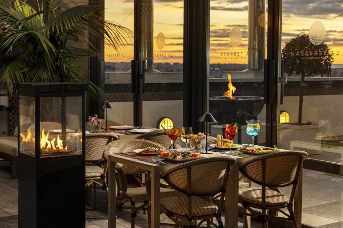 El Hotel Emperador lanza cuatro maridajes exclusivos de tapas y cócteles para otoño e invierno en su terraza de Gran Vía