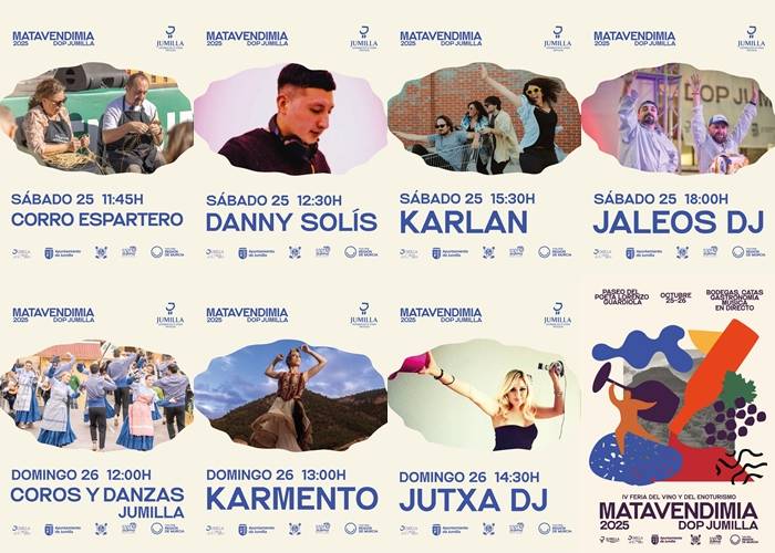 Dieciocho bodegas de Jumilla se dan cita en la feria Matavendimia con entrada libre y copas a 3 euros