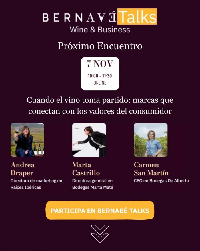 Bernabé Talks reúne a bodegas de toda España en encuentros online gratuitos sobre marketing y consumo de vino