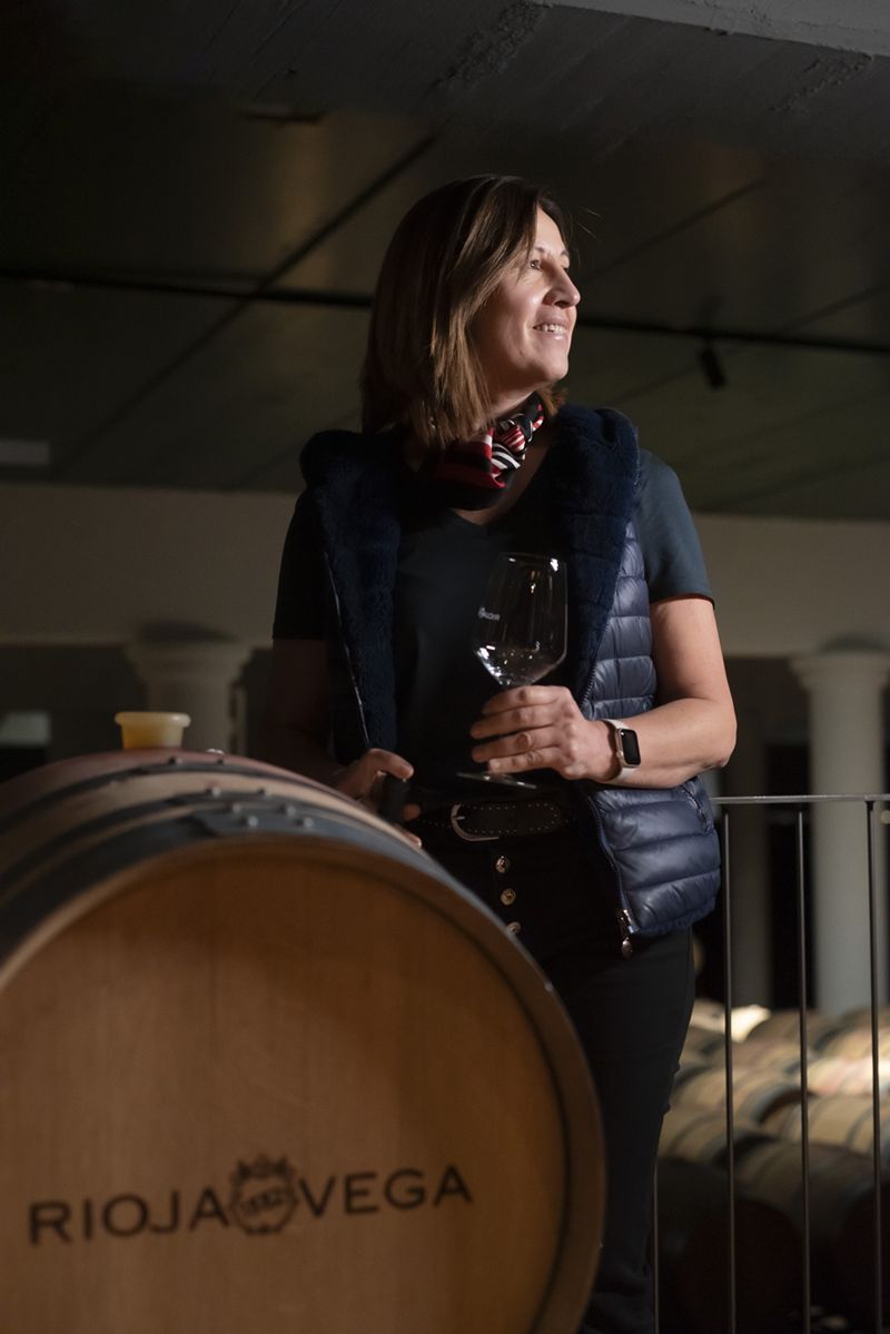 Esperanza Elías, enóloga de Rioja Vega