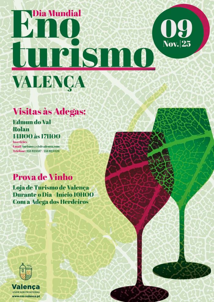 Valença celebra el Día Mundial del Enoturismo con catas y visitas gratuitas a bodegas locales este domingo