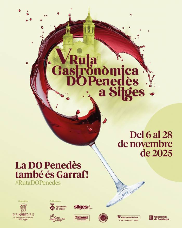 La Ruta Gastronómica DO Penedès reúne a 21 bodegas y 8 restaurantes en Sitges durante noviembre
