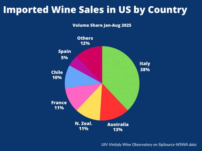 Italian Wine Industry Strengthens U.S. Ties Amid Tariffs and Changing Market Dynamics