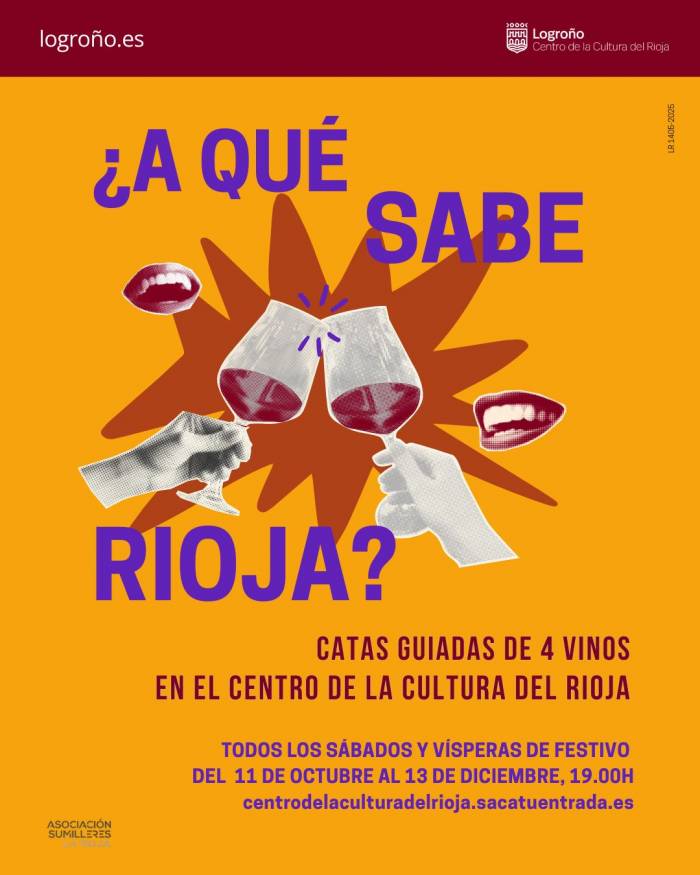 El Centro de la Cultura del Rioja amplía sus catas para acercar el vino a todos los públicos