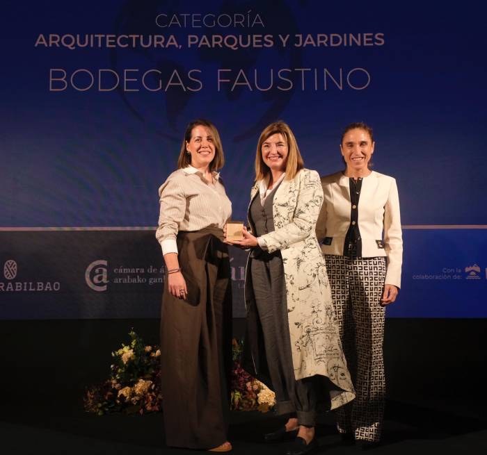 Bodegas Faustino logra el premio Best Of Wine Tourism 2025 por su edificio autosuficiente y sostenible en Rioja Alavesa