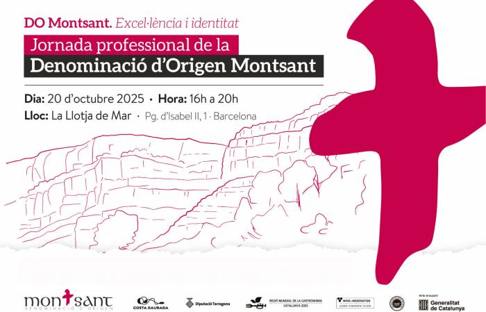 Cerca de 250 vinos de 42 bodegas de Montsant se presentan en Barcelona el 20 de octubre
