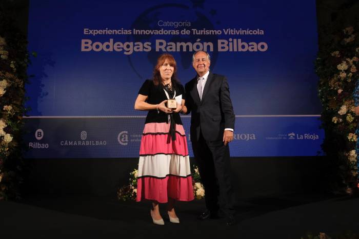 Ramón Bilbao gana el premio a la experiencia enoturística más innovadora en Rioja 2026