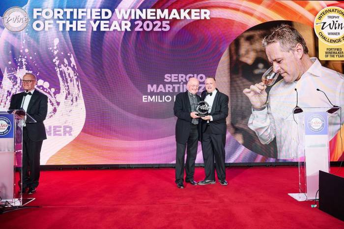 Sergio Martínez iguala el récord mundial como mejor enólogo de vinos generosos en Bodegas Lustau