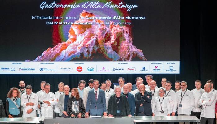 Andorra Taste reúne a chefs internacionales para debatir el futuro de la cocina de alta montaña