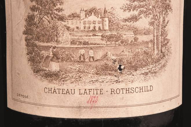 1870 Lafite magnum sets record
