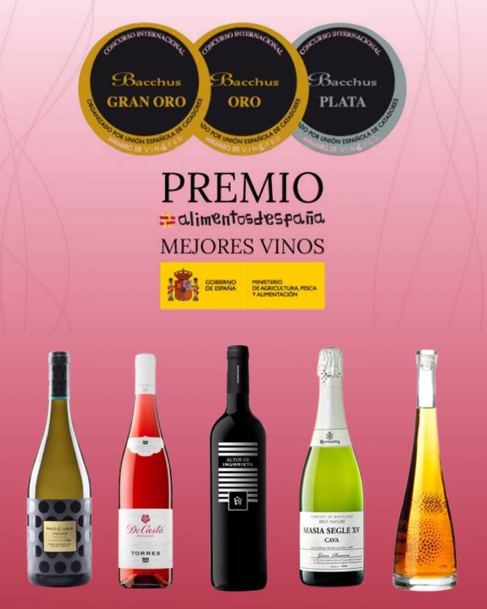 Cinco vinos españoles reciben el Premio Alimentos de España Mejor Vino 2025