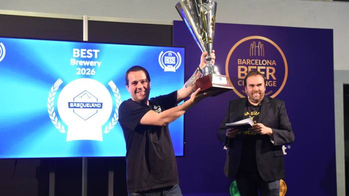 Basqueland Brewing vuelve a ser elegida Mejor Cervecera del Año en el Barcelona Beer Festival
