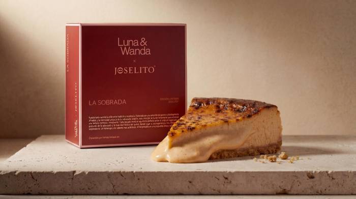 Luna & Wanda y Joselito lanzan una tarta de queso con sobrasada y miel
