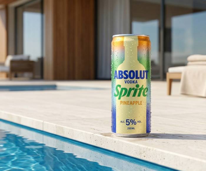 Coca-Cola Europacific Partners Launches Absolut Vodka & Sprite Pineapple in Expanding RTD Market