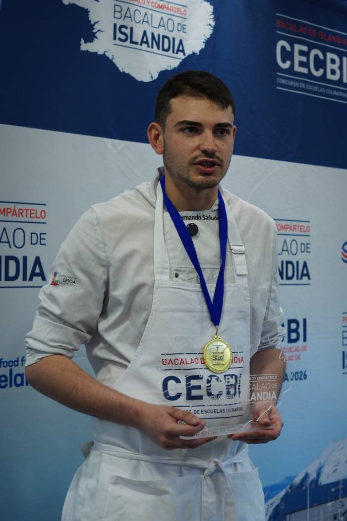 Fernando Sañudo gana el mejor plato de bacalao de España