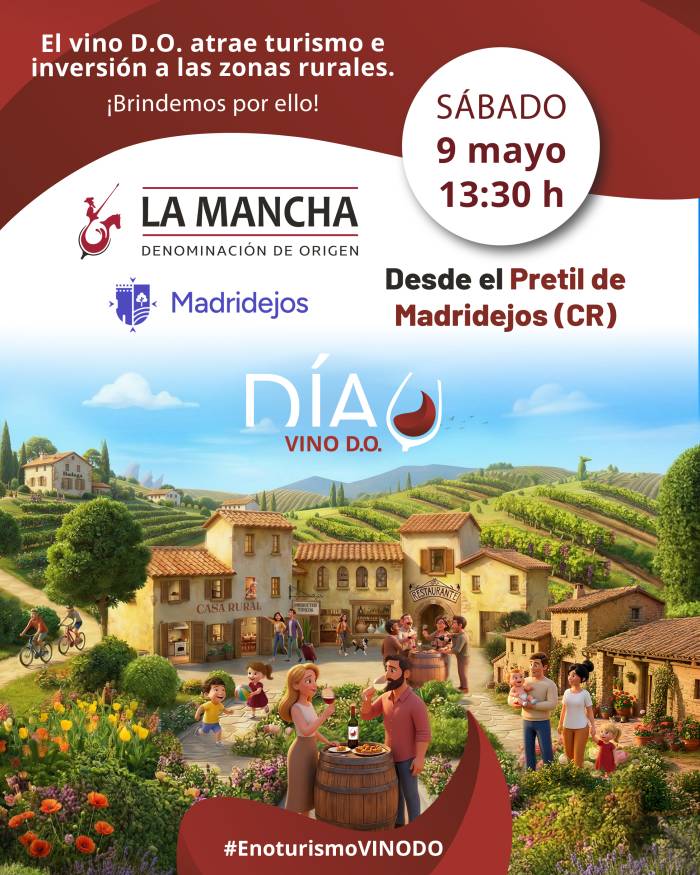 La Mancha se suma al brindis del Día Vino DO en Madridejos