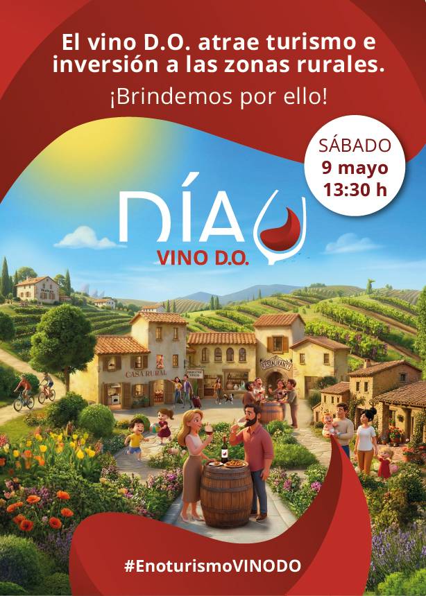El Día Vino D.O. pondrá el foco en el enoturismo rural