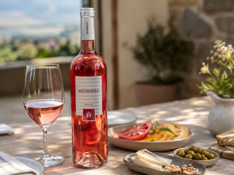 Inurrieta Mediodía Rosado, mejor vino rosado de España en los Premios Alimentos de España