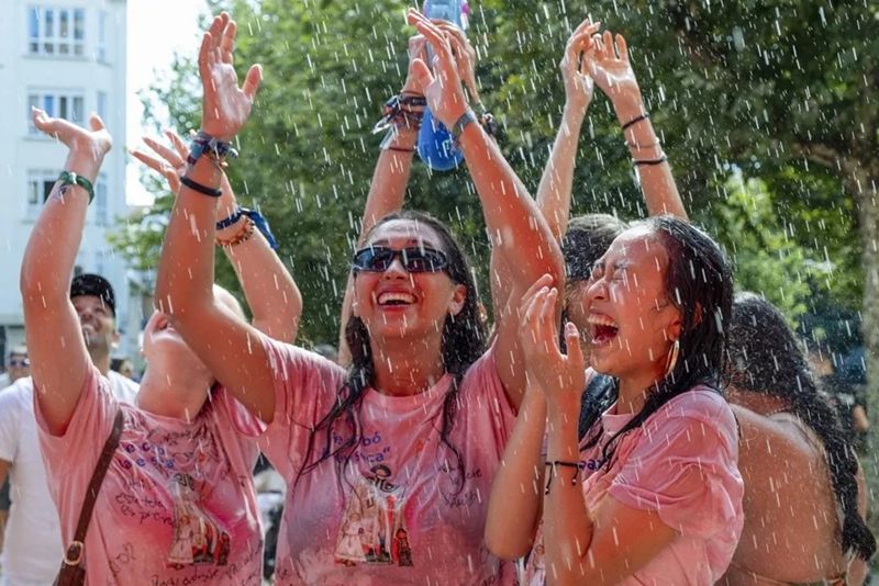 Fiestas del Agua, en Vilagarcía de Arousa