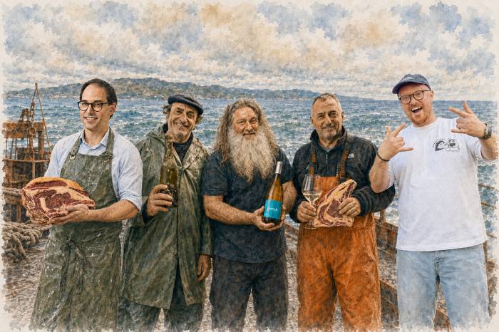 Raúl Pérez sacará del fondo de Arousa el primer albariño con 15 años de crianza sumergida