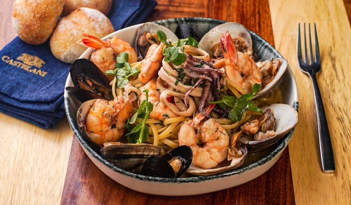 Castelani lleva la cocina siciliana a Polanco con marisco, pasta artesanal y pizzas de autor