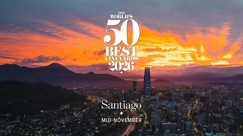 Santiago Will Host the World’s 50 Best Vineyards Awards in November