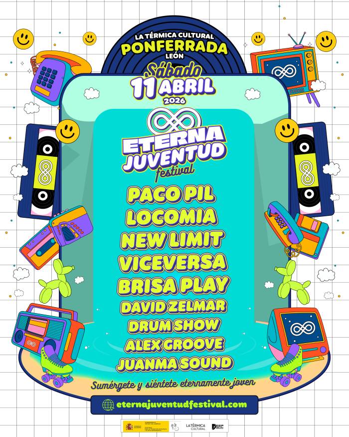 Ponferrada acogerá el Eterna Juventud Festival con iconos del dance y pop español
